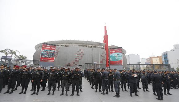 Alrededor de tres mil policías resguardarán Estadio Nacional 