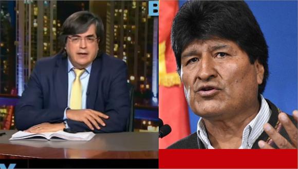 Jaime Bayly sobre Evo Morales: "Vendía cocaína al Cartel de Sinaloa y era el socio de ‘El Chapo’"