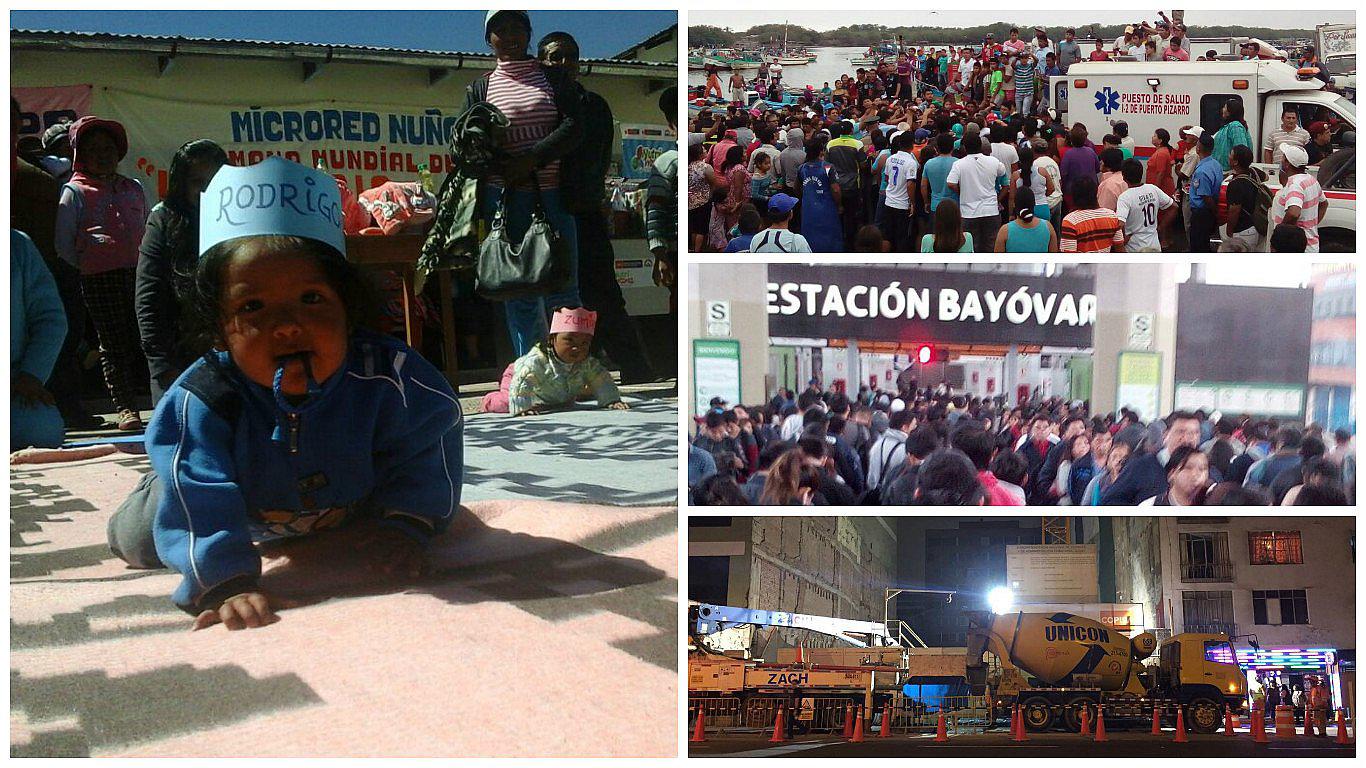 ​Puno: incentivan lactancia materna con concursos de los "mamoncitos" y "gateadores"