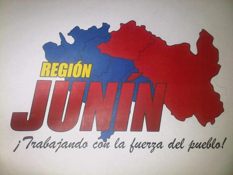 Modifican el logo de Junín con colores de la bandera de Cuba