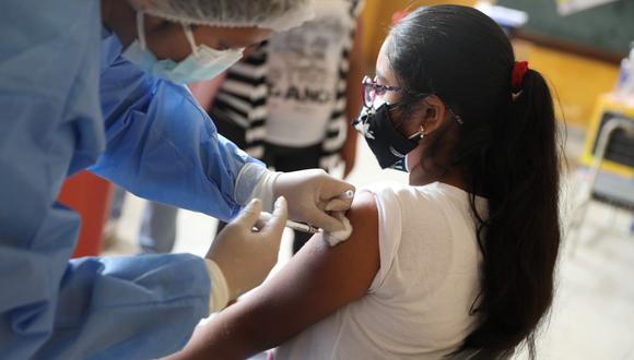 Actualmente se vacuna en el Perú a los menores a partir de los 5 años de edad. (Foto archivo referencial : Julio Reaño/@photo.gec)