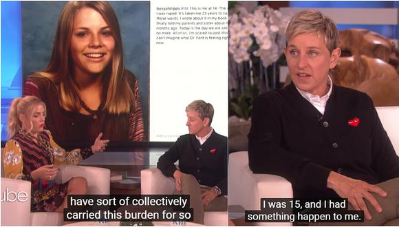 Ellen DeGeneres revela en su programa que sufrió violación sexual a los 15 años (VIDEO)