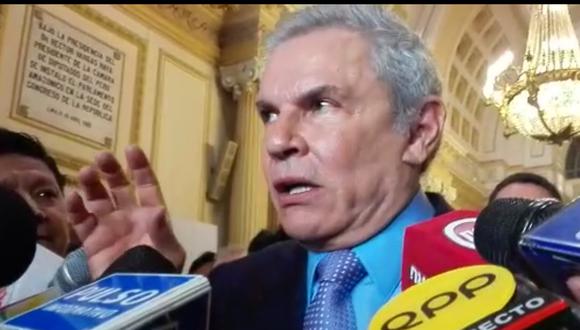 Luis Castañeda: "El 6 de diciembre se decidirá si Solidaridad Nacional va en alianza o con candidato propio"