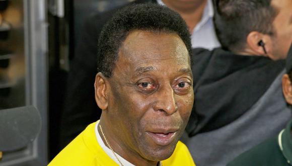 Pelé volvió a ser internado debido a una infección urinaria