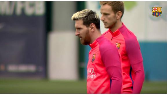 Barcelona: Lionel Messi volvió a los entrenamientos (VIDEO)