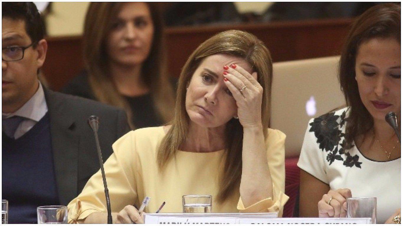 Marilú Martens: Fuerza Popular presenta moción de censura contra ministra de Educación (VIDEO)