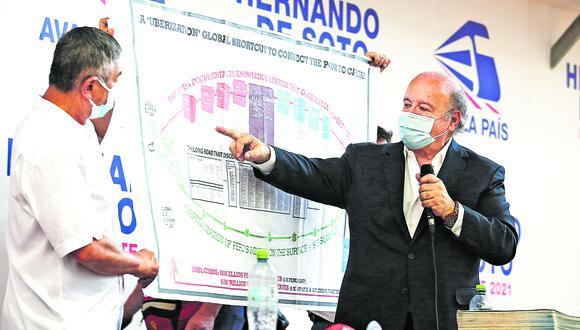 El candidato presidencial de Avanza País se pronunció por redes sociales en contra de la posibilidad de que el JNE excluya a algún contendor en las elecciones generales del 11 de abril. (Foto: GEC)