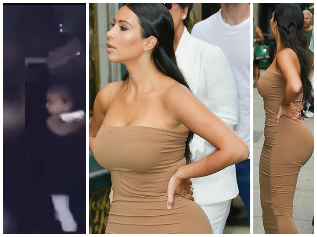 Kim Kardashian olvida a su hija en hotel (Video)