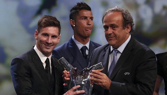 Lionel Messi es elegido mejor jugador de la UEFA 2014-2015