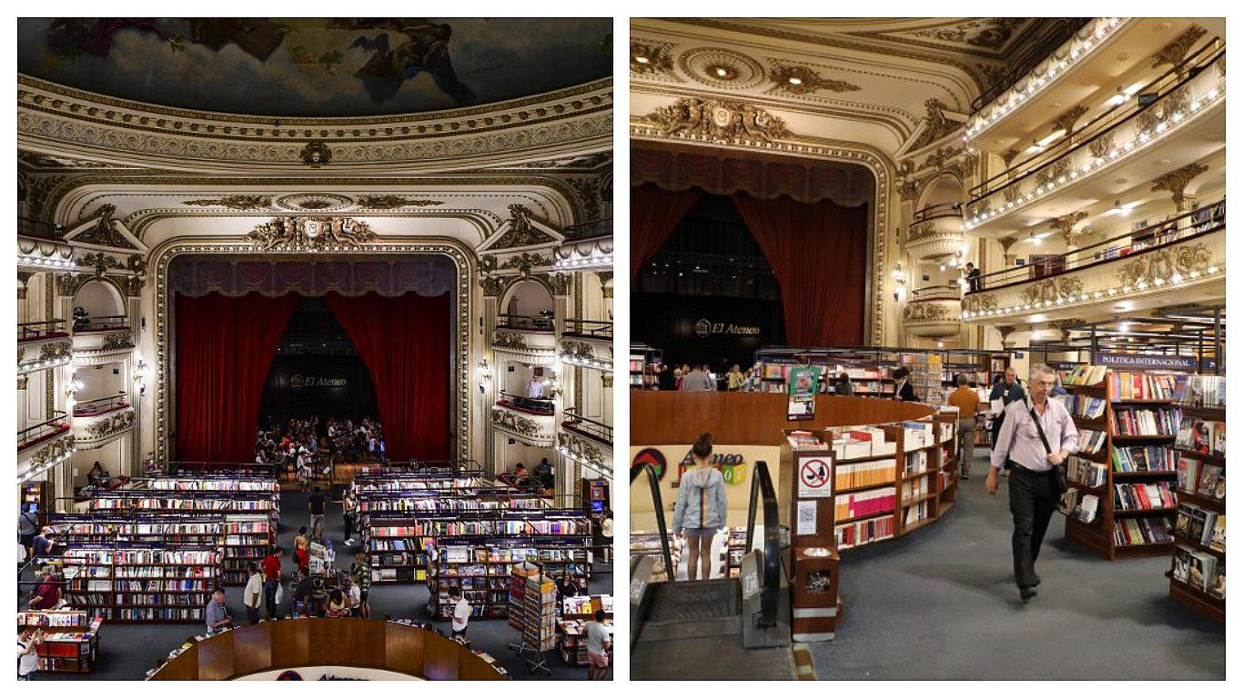 ​Librería 'El Ateneo' de Buenos Aires es elegida la más bella del mundo (FOTOS)