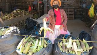 Productoras de maíz en Huancayo: “En el valle  el choclo es más barato que el pan”