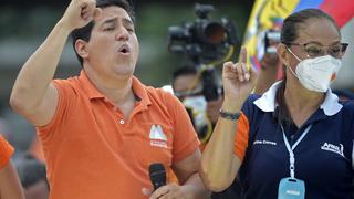 Candidato ecuatoriano Arauz: “cuando lleguen los resultados oficiales no habrá tal margen de error”