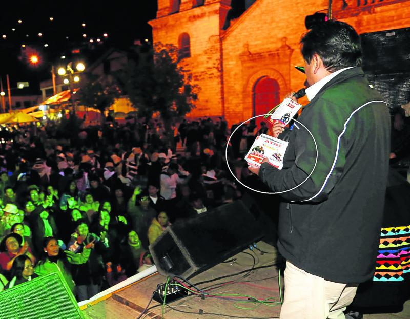 Denfensoría observa uso de slogan en campaña