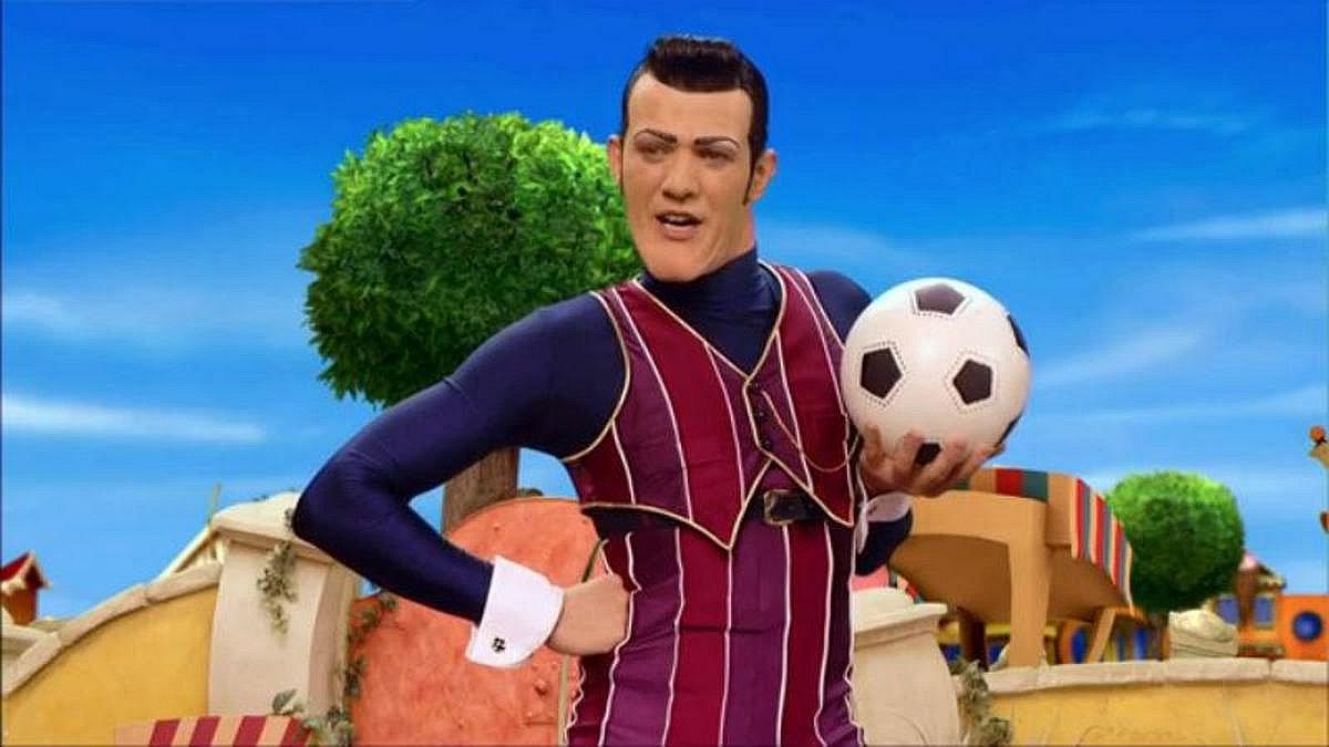 Actor de "Lazy Town" tiene cáncer terminal (FOTO)