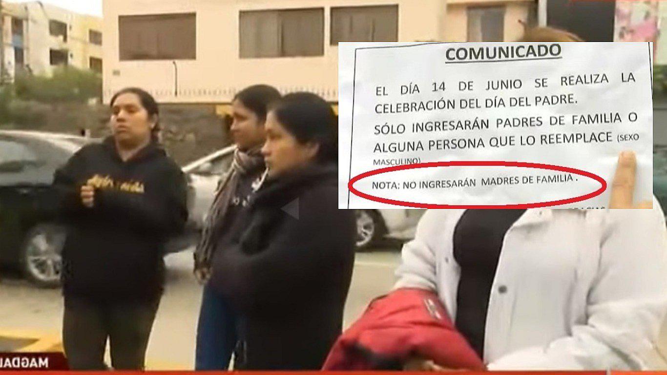 Madres solteras denuncian discriminación en colegio por el Día del Padre: "Trabajo más que un hombre" (VIDEO)