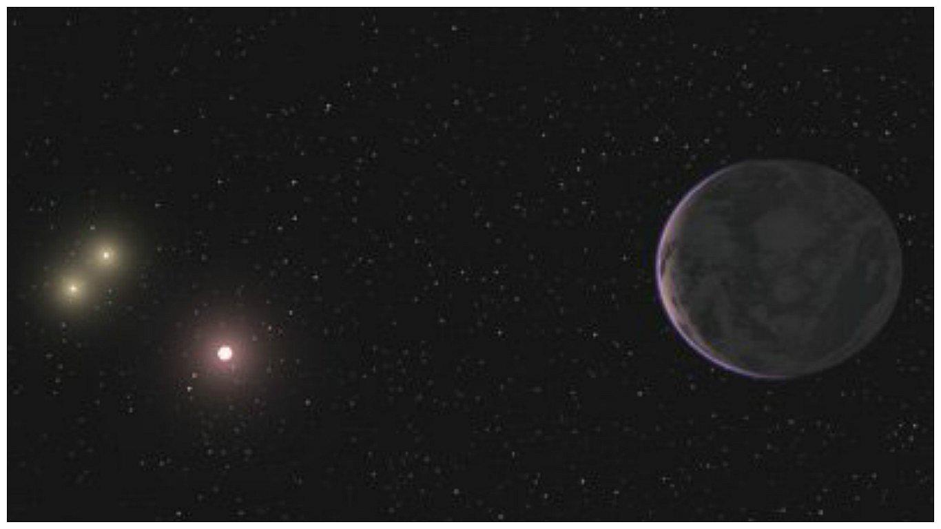 Astrónomos descubren un extraño planeta con tres soles