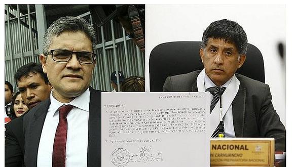 Declaran fundada denuncia contra fiscal Domingo Pérez y juez Concepción Carhuancho