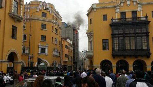 Incendios se registran en Cercado de Lima