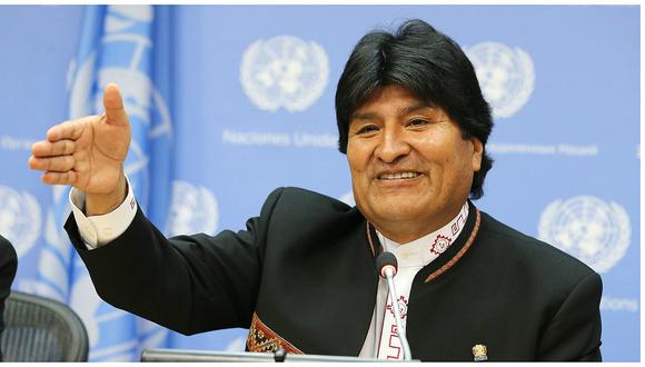 Evo Morales felicita a canciller por "valentía" de hacer respetar a Bolivia en Chile