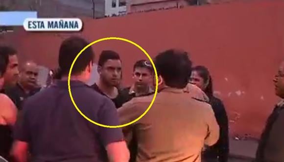 Diego Chavarri: Futbolista fue detenido en la comisaría de Miraflores (VIDEO)