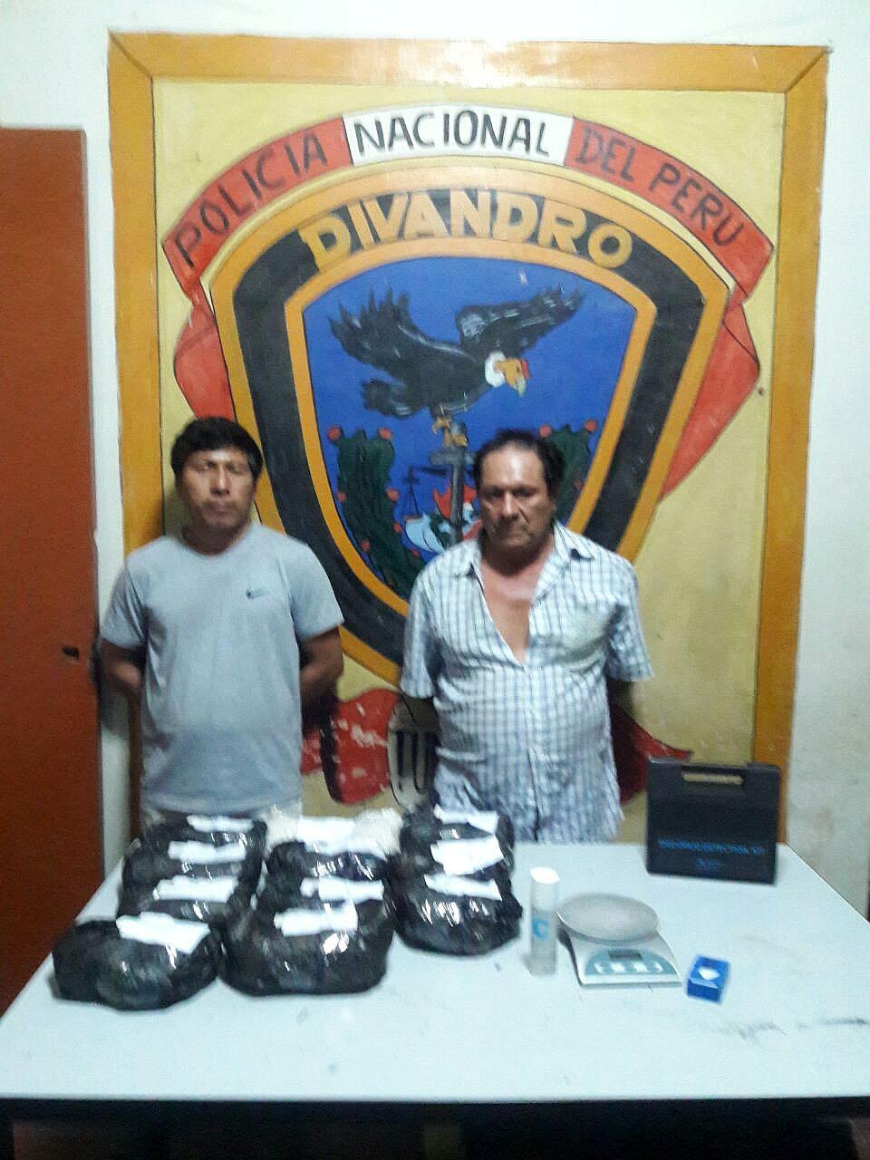 Tumbes: La Policía incauta 7 kilos de PBC en Cancas 