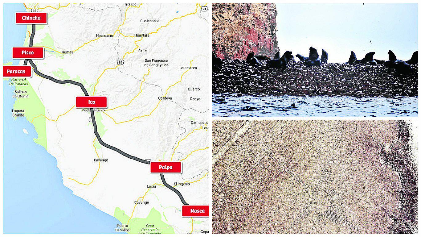 Ministros inauguran nuevo corredor turístico Chincha-Pisco-Paracas-Ica-Nasca