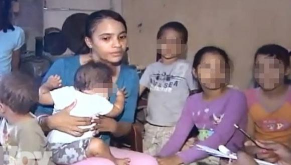 Mujer tuvo 8 hijos con su secuestrador