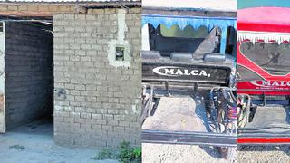Lambayeque: Hallan vehículos robados en casa