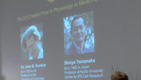 Británico John Gurdon y Japonés Shinya Yamanaka ganan el Nobel de Medicina