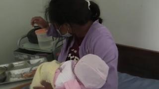 Huancavelica: Primer bebé de la Navidad es de la comunidad Chopcca