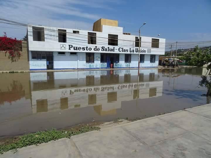 Chimbote: Gran aniego afecta tres cuadras y posta de La Unión