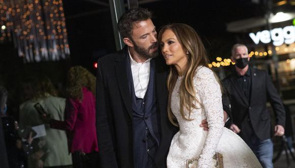 Jennifer Lopez y Ben Affleck se casarán por segunda vez.  (Foto: VALERIE MACON / AFP)