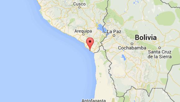 Sismo de 4,4 grados se sintió en Moquegua, Tacna y Arica