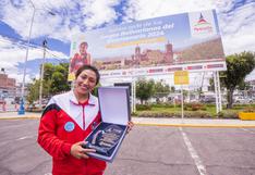 Nieves Ramírez, deportista ayacuchana, es la primera embajadora oficial de los Juegos Bolivarianos del Bicentenario 2024