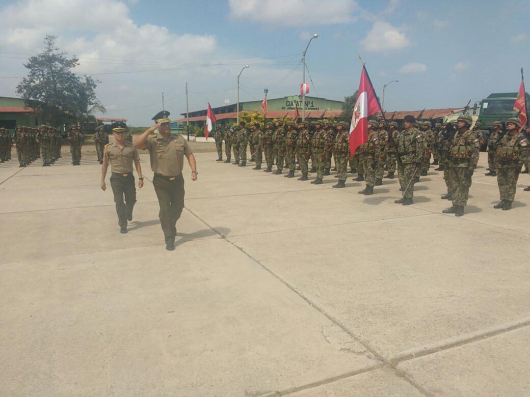 Julio Angulo asume la jefatura del Ejército en Tumbes 