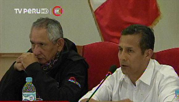 Ollanta Humala: "Hay que repensar el canon minero con inversión y oportunidades"