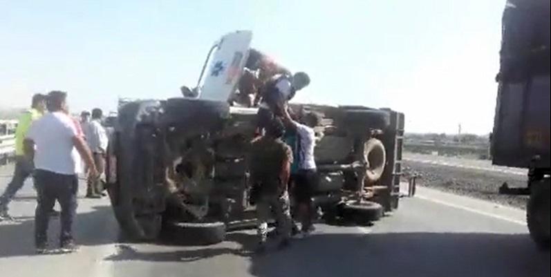 Accidente (Foto: Captura de video de Fernando Zavala)