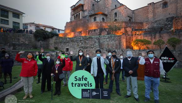 Cusco recibió el sello Save Travels como ciudad segura para el turismo (Foto: Municipalidad Cusco).