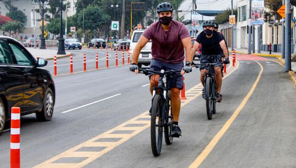 La Municipalidad de Lima señaló que la meta para este año es construir más de 45 km de ciclovías. (Foto: Municipalidad de Lima)