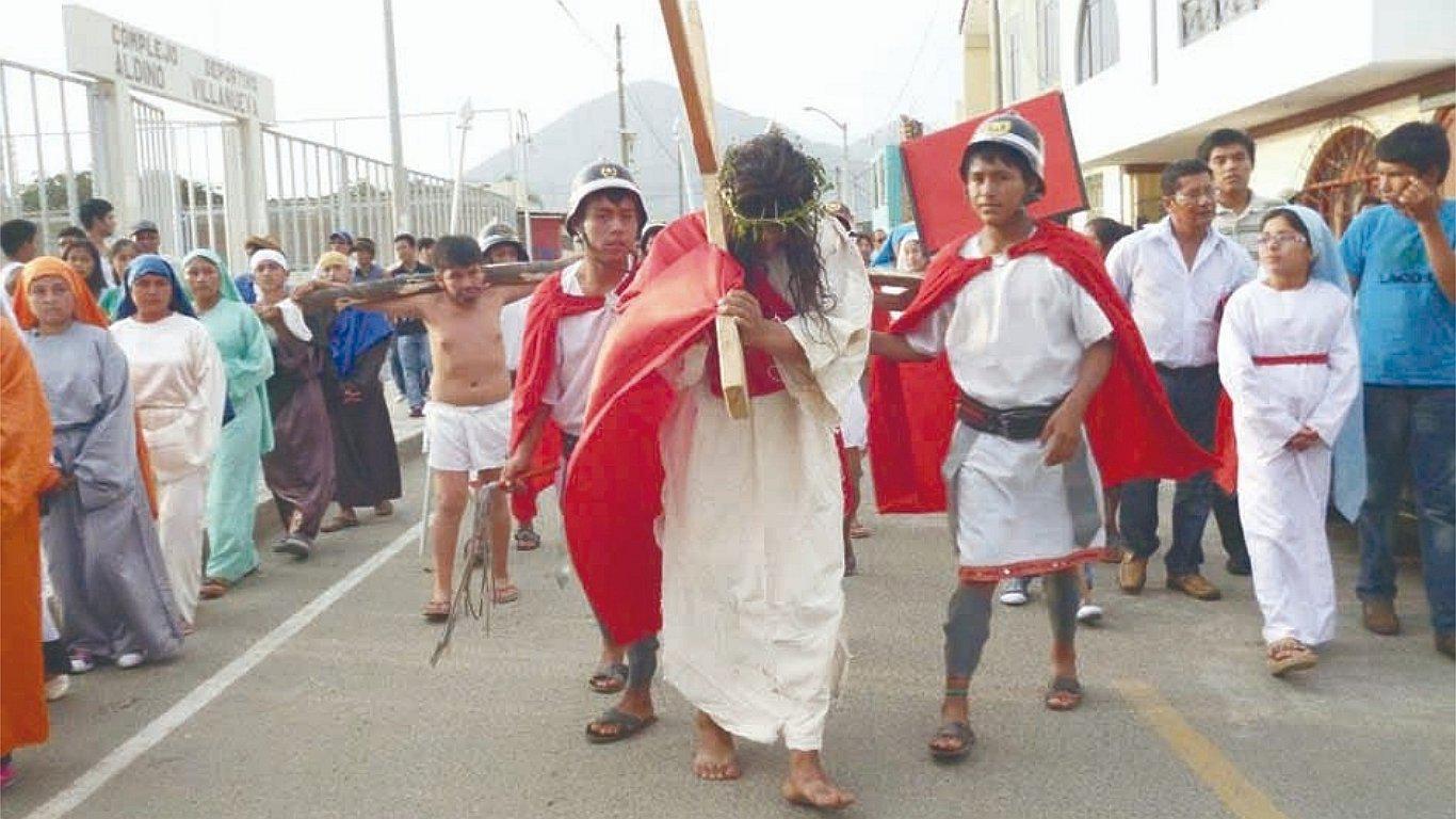 Así vivieron los ancashinos la Semana Santa  