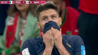 Francia vs. Marruecos: Giroud disparó a gol, pero el travesaño detuvo la oportunidad del cuadro francés (VIDEO)