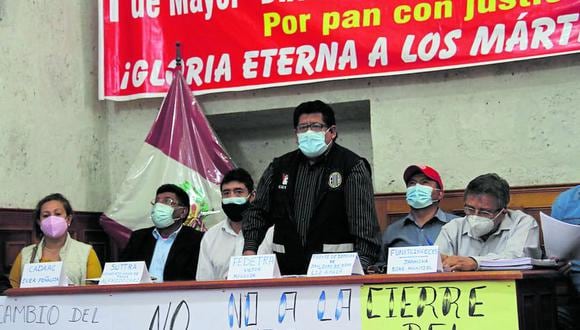Gremios ya anunciaron en Arequipa la protesta. (Foto: Archivo GEC)