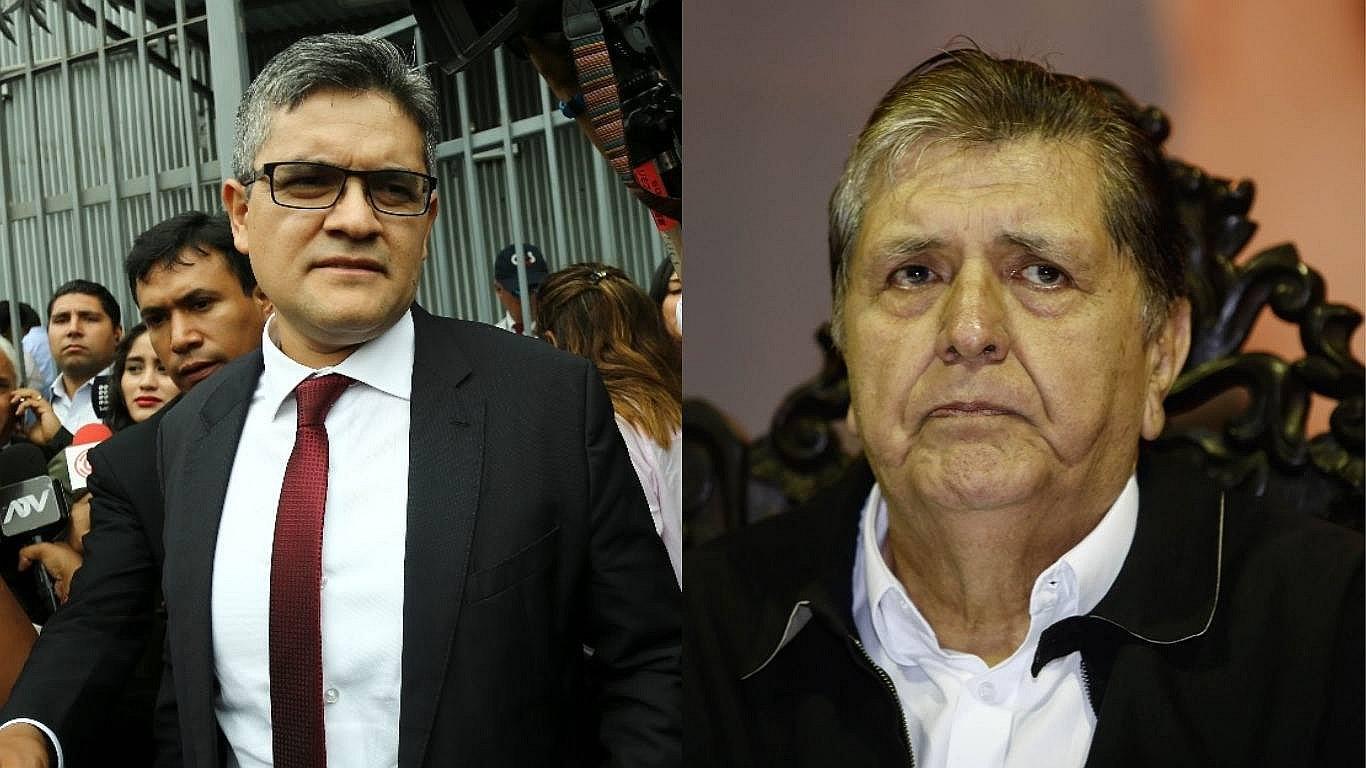 José Domingo Pérez afirma que fiscales sabían que Alan García tenía armas en su casa