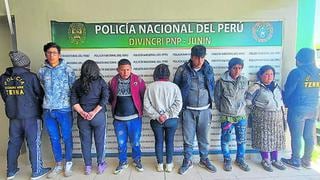 Cae banda delictiva que esperaba a sus víctimas afuera de fiestas y eventos en Huancayo
