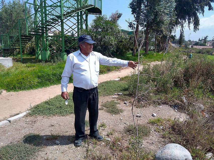 Denuncian abandono del parque Divino Niño Jesús