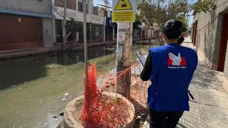 Hallan aniegos de aguas servidas en tres urbanizaciones de Chiclayo