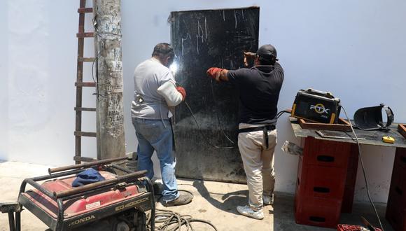 Las autoridades ediles de Trujillo soldaron las puertas del local para hacer respetar las normativas.