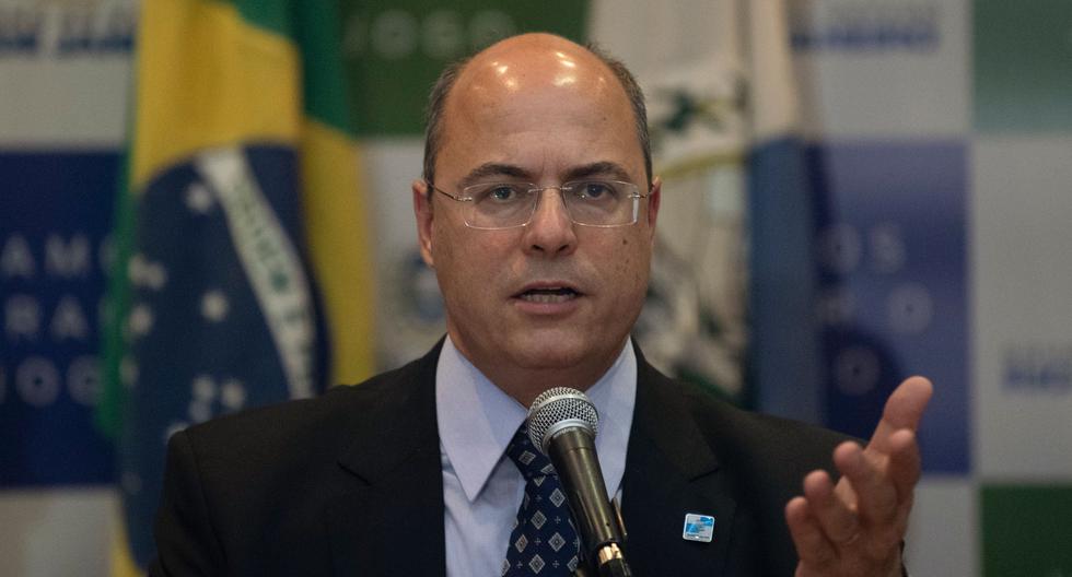 El gobernador de Río de Janeiro, Wilson Witzel, anunció  que dio positivo al test del nuevo coronavirus (AFP/MAURO PIMENTEL).