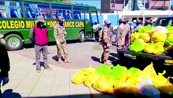 Municipio de Puno suspende entrega de canastas a familias necesitadas