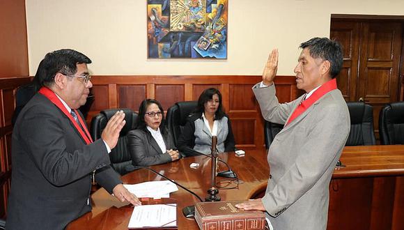 Juramenta el presidente del Jurado Electoral Especial de Puno
